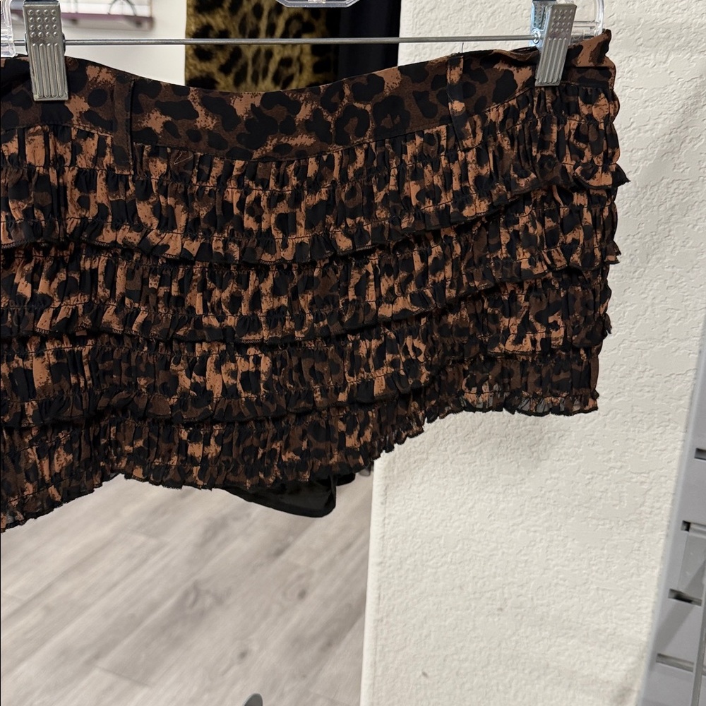 LIONESS Match Point Mini Skort in Leopard - Picture 9 of 9